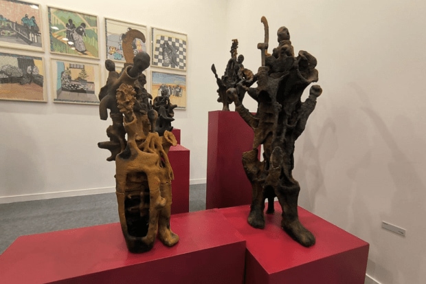 You can see paintings by world-famous artists like Marina Abramovic and Ai Weiwei, plus live performances curated by HH Art Spaces. There are also workshops by the Kiran Nadar Museum of Art and guided tours available in Hindi, English, and Indian Sign Language. You can find the full schedule at the fair's helpdesk. (Image Source: FE File Photo)