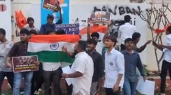 ‘Anti-National’ row erupts at Bengaluru’s Azim Premji University; ABVP members smear black ink on signboards | Watch