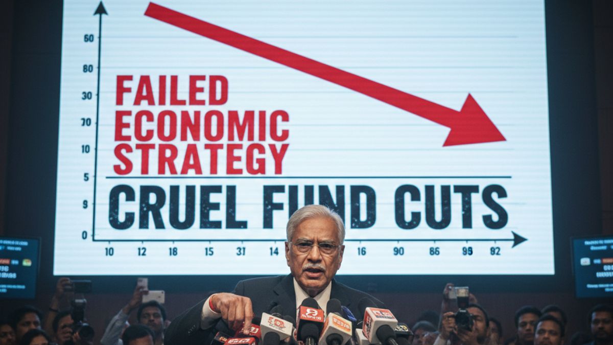 Explained| Why Chidambaram calls the 2026 Budget a ‘failed test’ for India’s economic strategy. (The image was generated using AI.) Explained| Why Chidambaram calls the 2026 Budget a ‘failed test’ for India’s economic strategy. (The image was generated using AI.)
