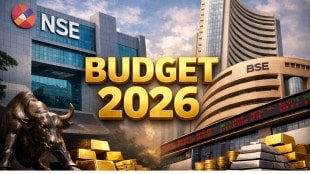 A summary infographic showing the crash in gold and silver prices, the rise in the US Dollar Index, and key Nifty support levels ahead of the Union Budget 2026.