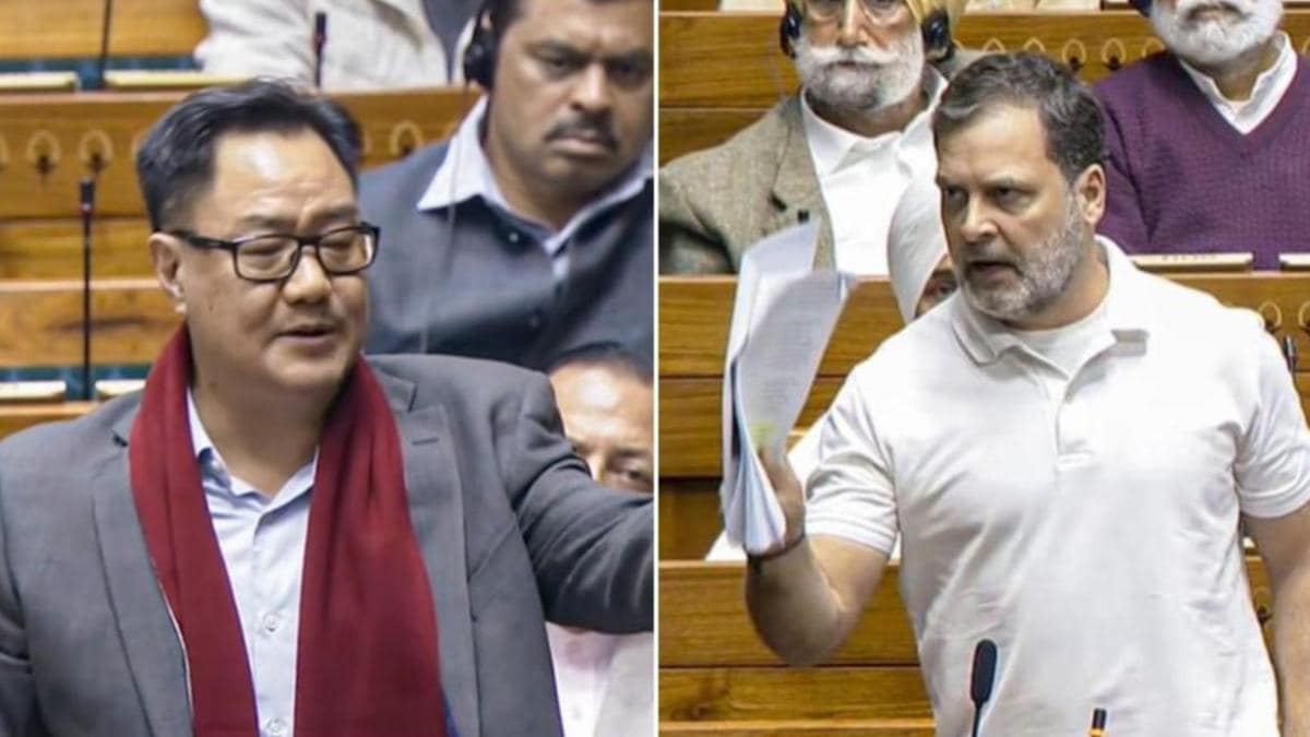 Rahul Gandhi expulsion Lok Sabha, Kiren Rijiju on Rahul Gandhi, Privilege Motion against Rahul Gandhi, Nishikant Dubey substantive motion, Parliament Budget Session 2026 news, Unparliamentary language in Lok Sabha, Four Stars of Destiny controversy, General MM Naravane memoir Rahul Gandhi, Speaker Om Birla Rahul Gandhi notice, Disqualification of MP from Lok Sabha, Will Rahul Gandhi be expelled from Parliament, Why did Nishikant Dubey file a motion against Rahul Gandhi, What is a substantive motion in Indian Parliament, Rahul Gandhi George Soros allegations explained, Can an MP be barred from contesting elections for life