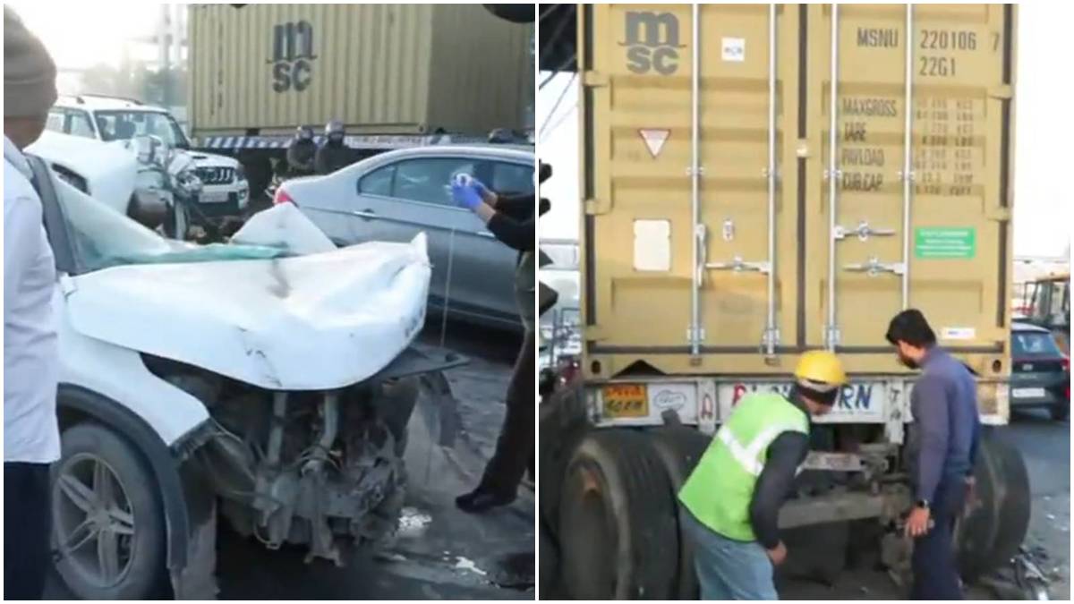 Delhi-Meerut Expressway Accident video