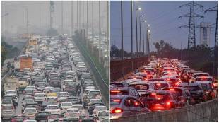 Delhi traffic chaos following the AI summit