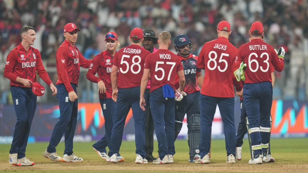 Nepal vs England T20 World Cup 2026, England vs Nepal match result, T20 World Cup 2026 England Nepal highlights, Sam Curran final over Nepal, England beat Nepal by 4 runs, Nepal nearly upset England T20 World Cup, Lokesh Bam 39 off 20, Dipendra Singh Airee performance, Rohit Paudel innings T20 World Cup, Nepal batting vs England, England vs Nepal scorecard 184/7 180/6, Sam Curran death over bowling, T20 World Cup 2026 latest results, T20 World Cup 2026 Mumbai match, underdog performance T20 World Cup, close finishes T20 World Cup 2026, England cricket team T20 World Cup campaign, Nepal cricket team rising performance, Nepal cricket world cup upset attempt, Dale Steyn Nepal tweet, Nepal cricket future development, emerging teams T20 World Cup, How Nepal almost beat England T20 World Cup, Sam Curran last over vs Nepal explained, biggest close matches T20 World Cup 2026, Nepal vs England full match analysis