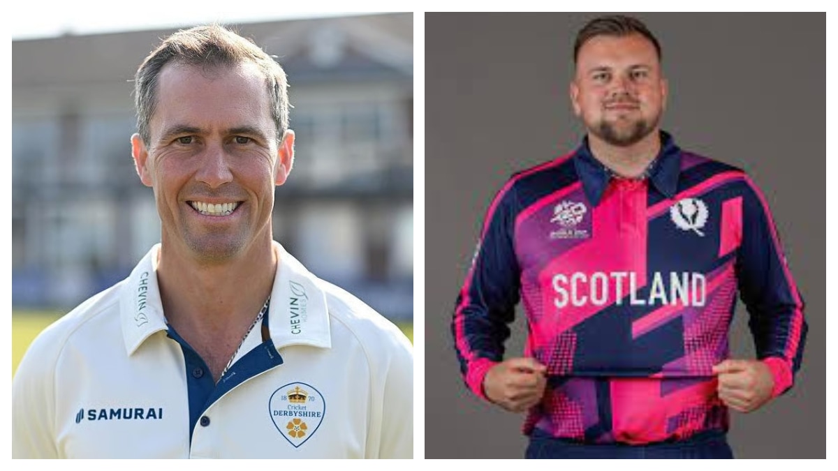 Scotland vs Italy T20 World Cup 2026: Wayne Madsen (L) and Richie Berrington (R)