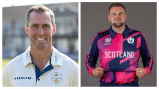 Scotland vs Italy T20 World Cup 2026: Wayne Madsen (L) and Richie Berrington (R)