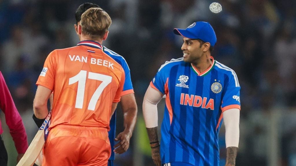 IND vs NED highlights, T20 World Cup 2026: The Indian team beat the Dutch by 17 runs at the Narendra Modi Stadium in Ahmedabad to enter Super 8 undefeated. 