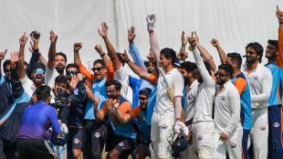 The boys from Jammu and Kashmir celebrating their historic Ranji Trophy semi-final win against Bengal.