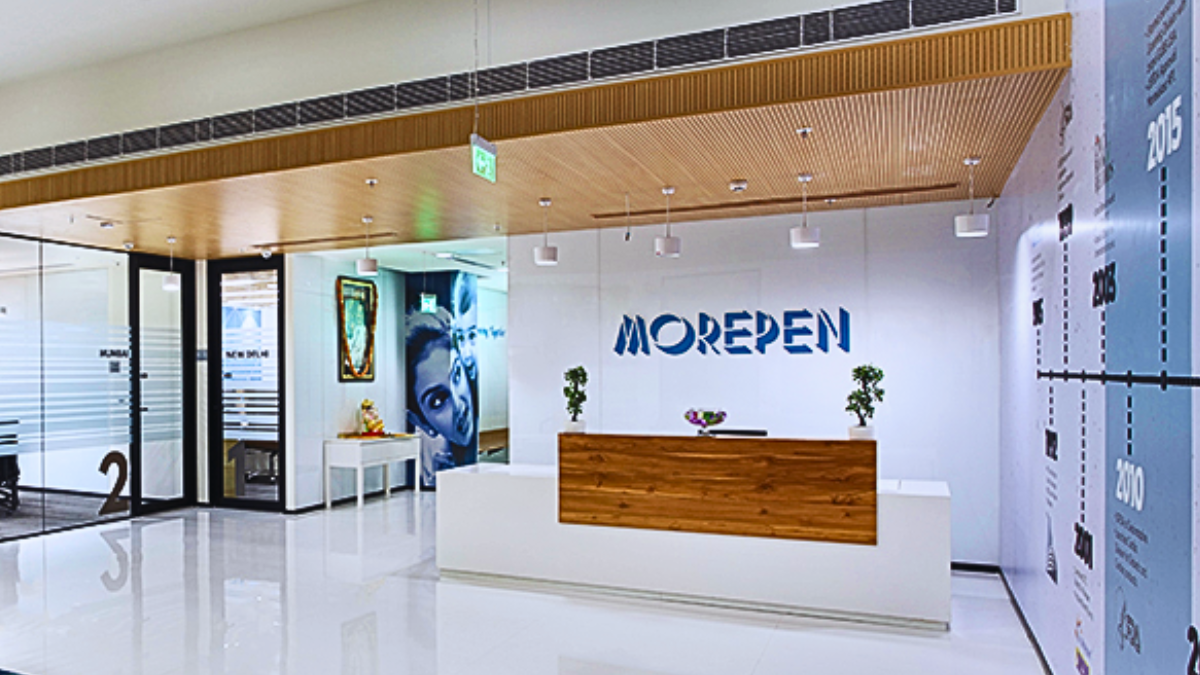 Morepen Labs share price surges 16% after Rs 825 crore CDMO order win (Source: www.morepen.com) Morepen Labs share price surges 16% after Rs 825 crore CDMO order win (Source: www.morepen.com)