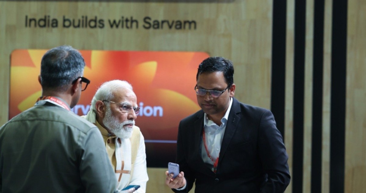 PM Modi Sarvam AI PM Modi Sarvam AI