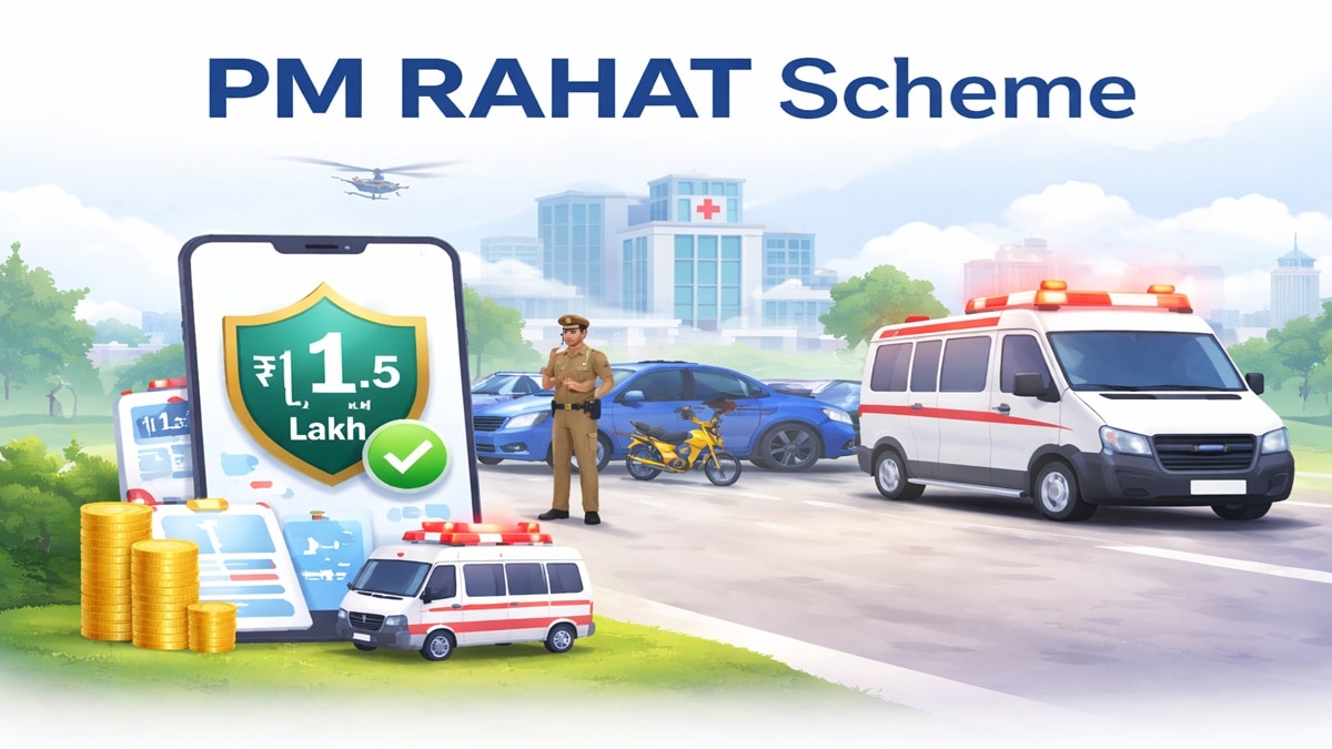 PM RAHAT Scheme: Rs 1.5 lakh cashless cover for road accident victims — know what's covered and how claim works