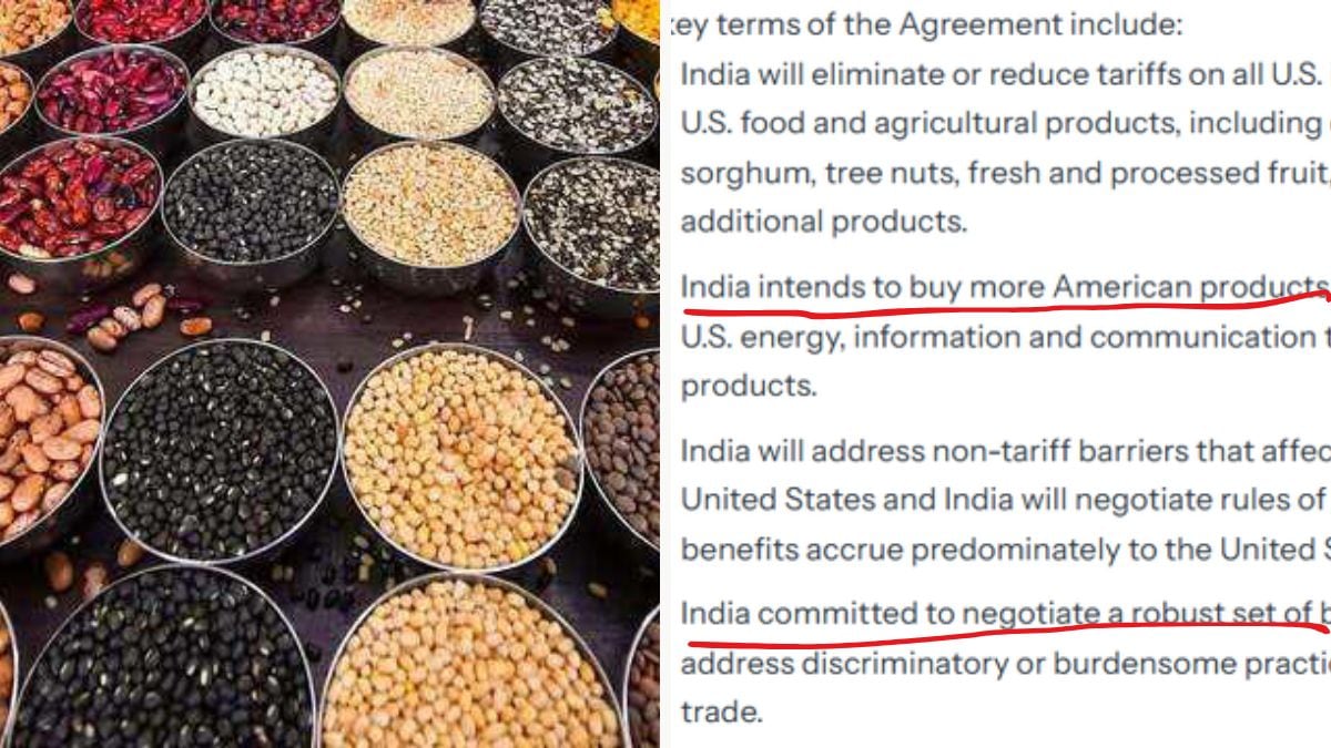 US Edits India Trade Deal Factsheet, Drops Pulses and Softens $500 Billion Claim
