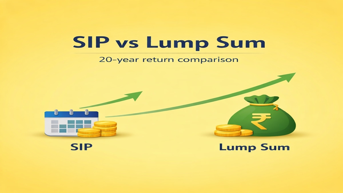 Rs 1,000 SIP vs Rs 1 lakh lump sum: How much money you can make in 20 years