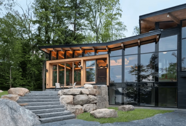 Heated Rivalry cottage