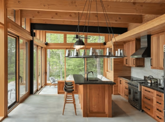 Heated Rivalry cottage