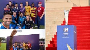 Image showing all the captains of the T20 World Cup 2026 as their team standings are revealed in the Points Table for Groups A, B, C, and D featuring India, Pakistan, and Australia's rankings