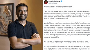 “And it is not humanly possible for me to read through 8,000 emails and pick and choose the right ones to respond to, quickly,” Goyal said.