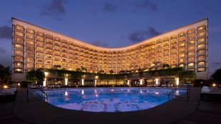 The iconic Taj Mahal Palace hotel in Mumbai representing IHCL's premium hospitality portfolio and market leadership.