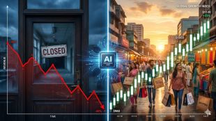 AI Doom vs. Economic Logic: Why the white-collar job crisis is a market myth. (AI generated image from Gemini)