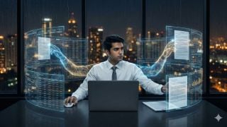 AI and the entry-level crisis: Scaling vs. Replacing human talent. (AI generated image from Gemini)