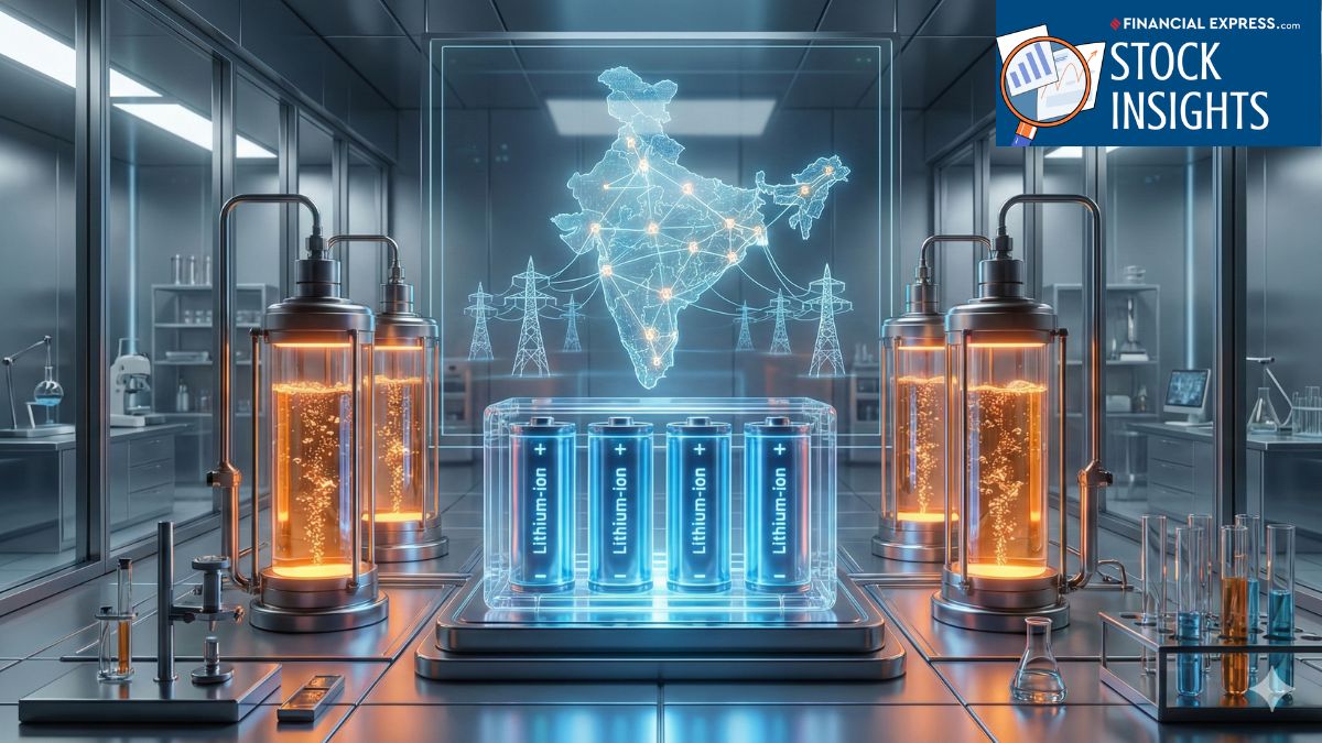 India’s Rs 1.45 lakh crore battery chemistry boom. (AI generated image from Gemini) India’s Rs 1.45 lakh crore battery chemistry boom. (AI generated image from Gemini)