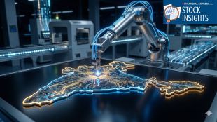 India’s electronics manufacturing renaissance: PLI schemes and AI infrastructure drive multi-bagger returns. (AI generated image from Gemini)