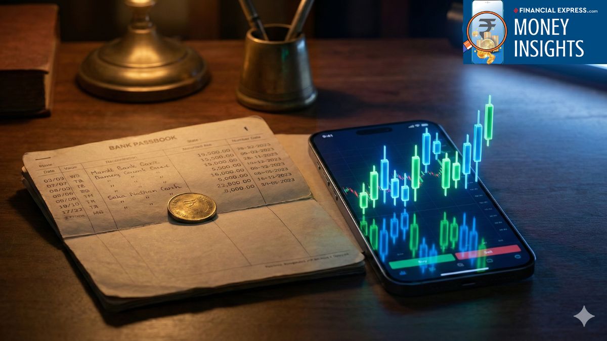 The great shift of Indian households from fixed deposits to equity and SIPs. (AI generated image from Gemini)