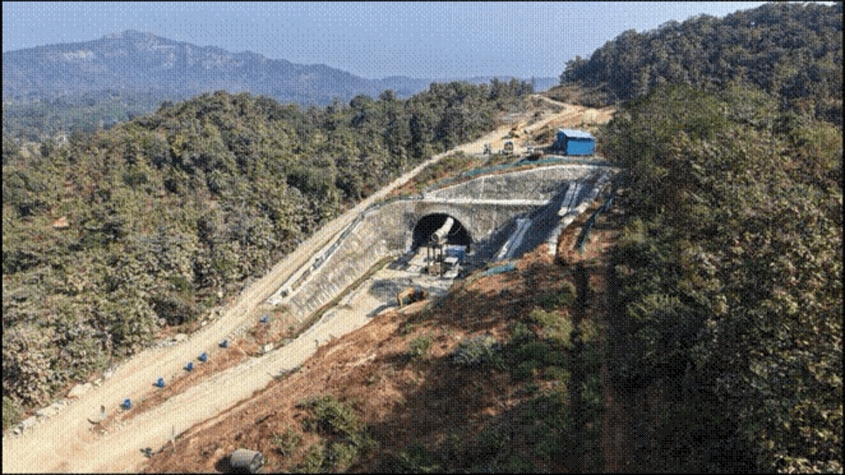 Watch video: Second Mountain Tunnel Breakthrough Achieved for Bullet Train Project in Palghar