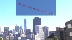 ‘Peak anti-AI protest’: ‘Hire human beings’ banner flying over Silicon Valley gets X buzzing