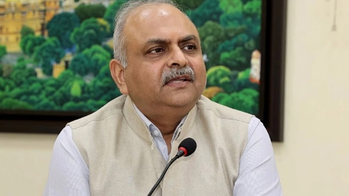 CBDT Chairman Ravi Agrawal discussing income tax reforms and the new tax regime.