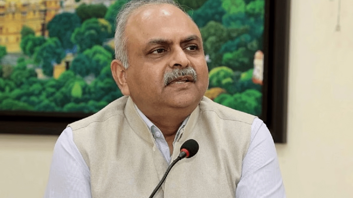 CBDT Chairman Ravi Agrawal discussing income tax reforms and the new tax regime.