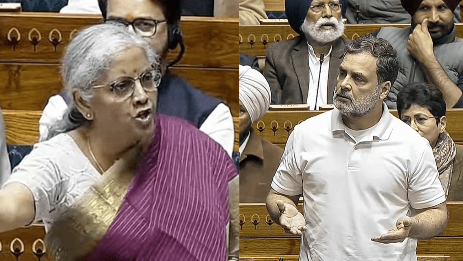 Rahul Gandhi slams PM Modi over data, FM responds ( PTI) Rahul Gandhi slams PM Modi over data, FM responds ( PTI)