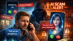 ‘Babe, our son is hurt’: The 5-word AI scam that almost cost a father $3,000