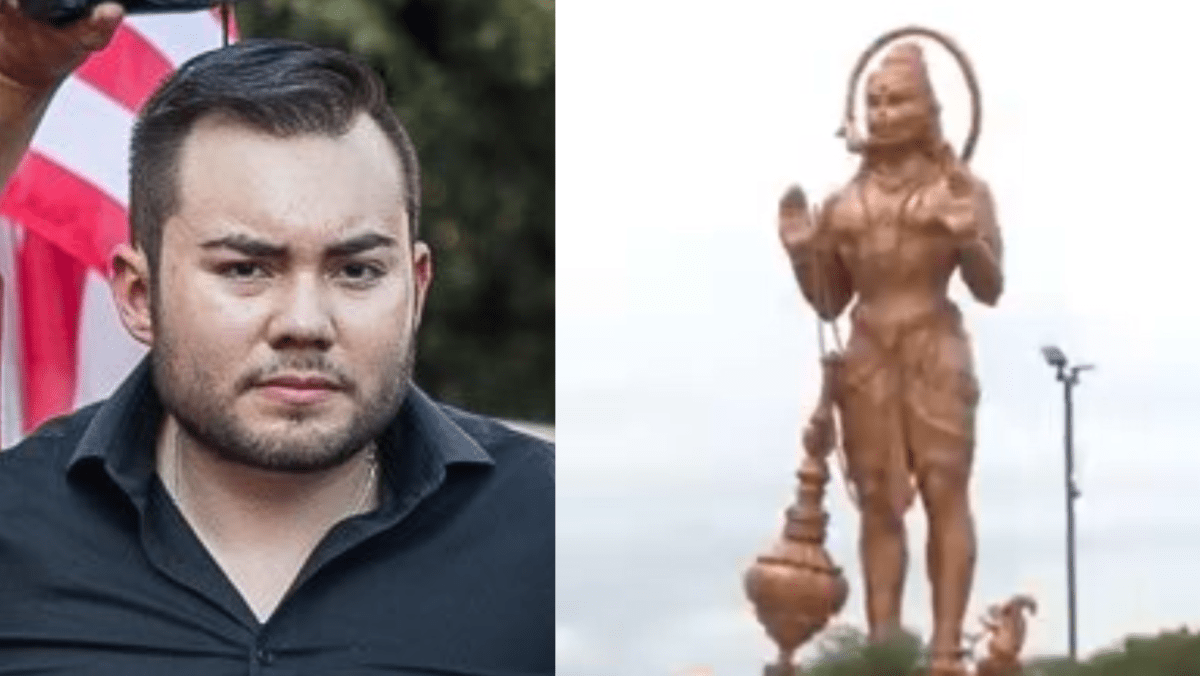 ‘Stop the invasion’: MAGA influencer Carlos Turcios slams Indians over Lord hanuman statue in Texas, netizens hit back ‘Stop the invasion’: MAGA influencer Carlos Turcios slams Indians over Lord hanuman statue in Texas, netizens hit back