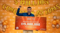 Indian-origin expat in Dubai wins Dh5 million, but plans to continue to work – Here’s why