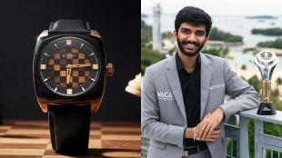 d gukesh titan chess watch
