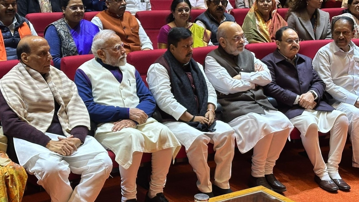 NDA Parliamentary Meet: PM Modi felicitated for India-US trade deal, chants of 'Bharat Mata ki Jai' follow