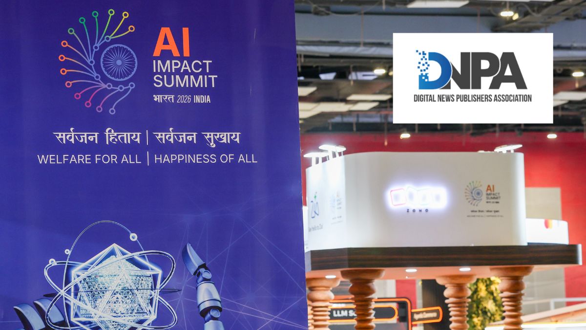 DNPA at India AI Impact Summit 2026.