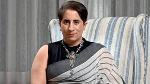 Guneet Monga at a film event following Reliance’s investment in Sikhya Entertainment