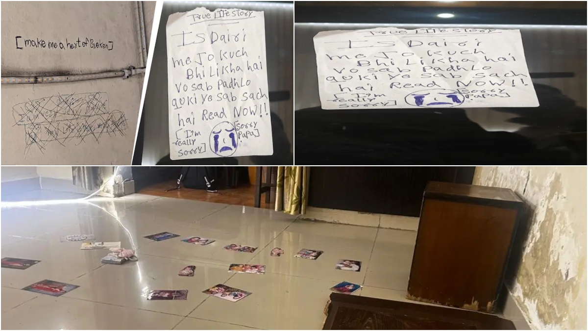 The three sisters, aged 16, 14 and 12, had died after allegedly jumping from the ninth floor of their residential building in the early hours of Tuesday, police said. The three sisters, aged 16, 14 and 12, had died after allegedly jumping from the ninth floor of their residential building in the early hours of Tuesday, police said.