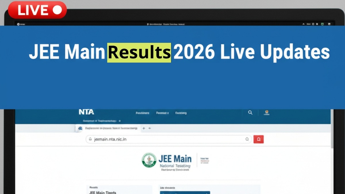 JEE Main Session 1 Results 2026 LIVE