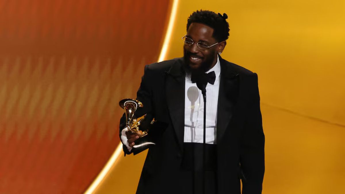 Kendrick Lamar at the 68th Grammy Awards Kendrick Lamar at the 68th Grammy Awards