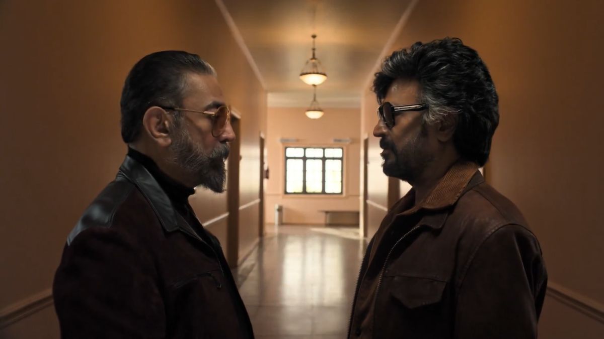 Kamal Hasaan and Rajnikanth KHxRK promo screen cap