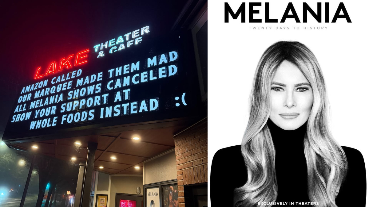 Melania movie shows cancelled