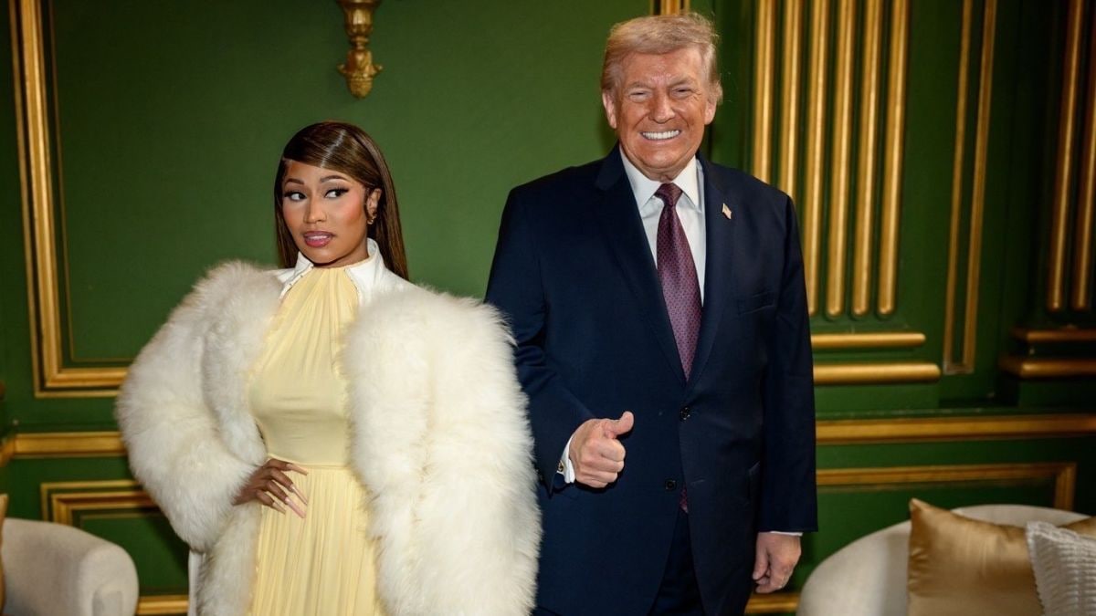 ‘I love Nicki Minaj’: Trump gushes over ‘beautiful skin, long nails’ after rapper gets President’s Gold Card