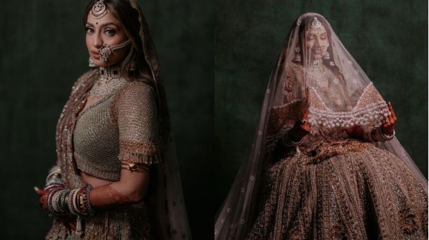shweana poy 1 crore lehenga