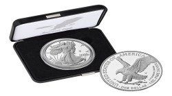 US releases 2026 American Eagle Silver Proof Coin at $173, a 92% premium over spot price