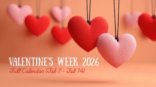valentine's week 2026 full calendar