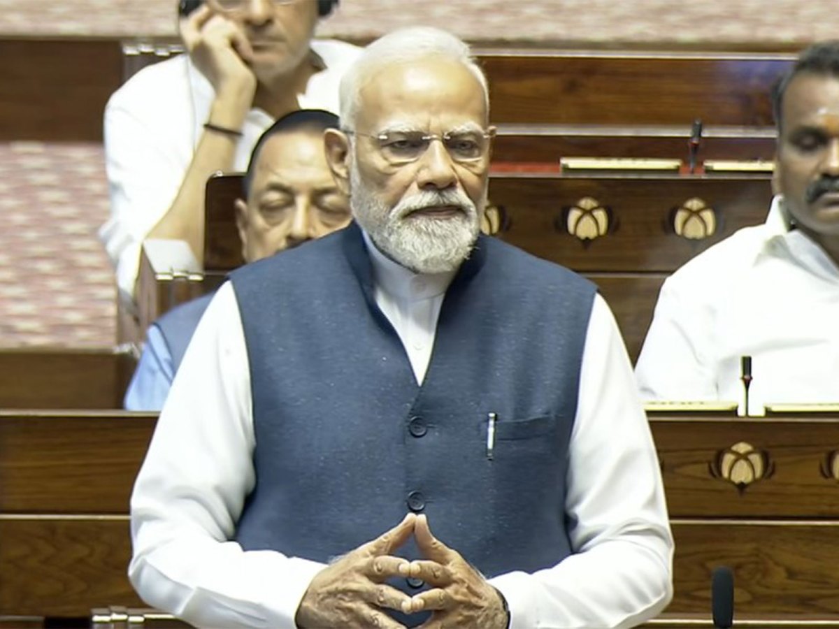  Prime Minister Narendra Modi (Photo/SansadTV)
