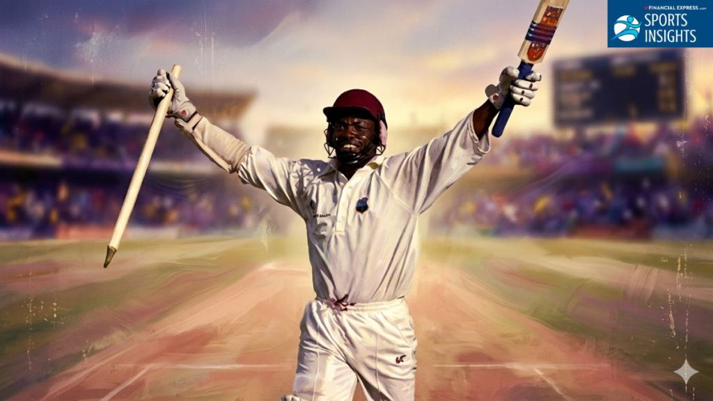 When Lara batted, the world outside the rope disappeared. This is the tale of a special knock from a champion cricketer. (This is an AI-generated image)